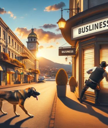 Georgia police dog finds burglary suspect hiding in business air vent