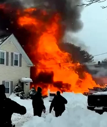 Massachusetts home explosion leaves mother burned, toddler injured