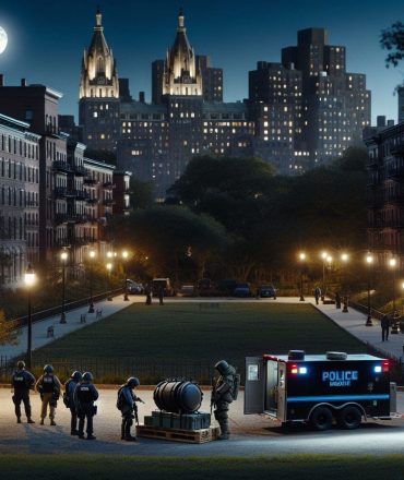 Police confirm that devices found near Gracie Mansion during protests were explosive devices.